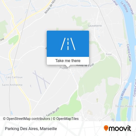 Parking Des Aires map
