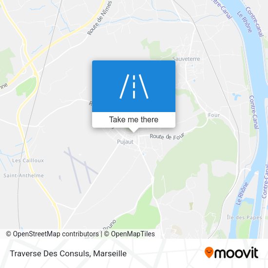 Traverse Des Consuls map