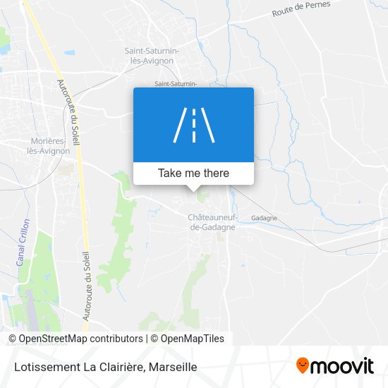 Lotissement La Clairière map