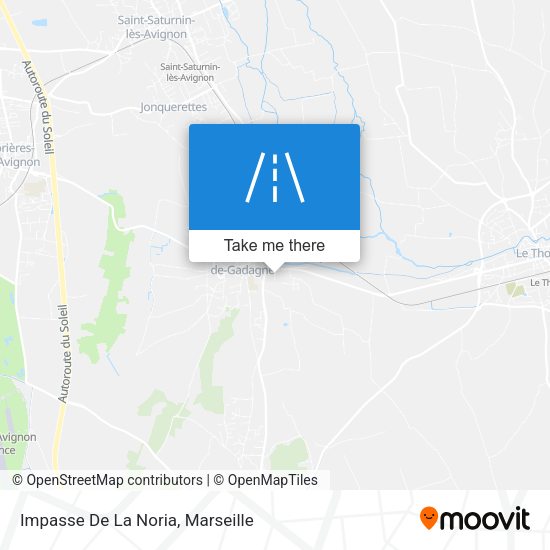 Impasse De La Noria map