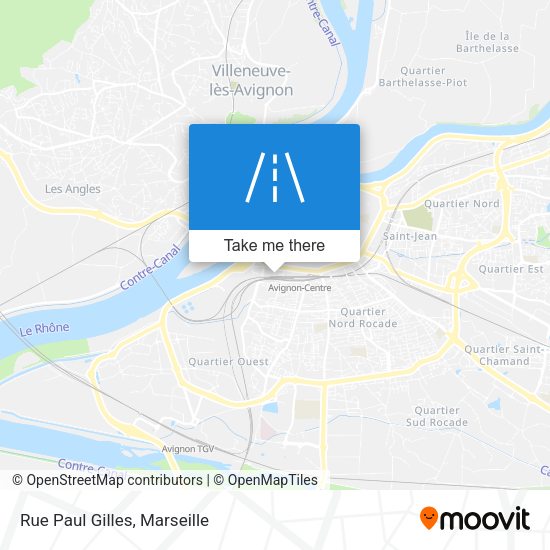 Rue Paul Gilles map