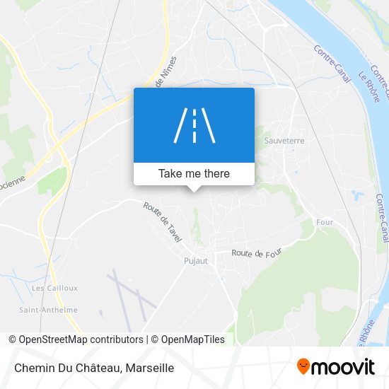 Chemin Du Château map