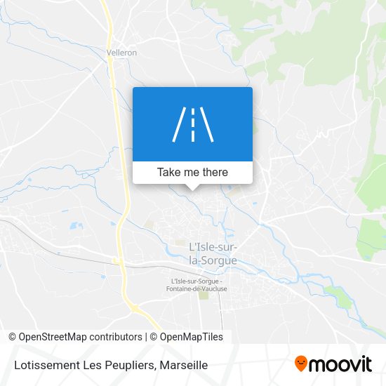 Lotissement Les Peupliers map
