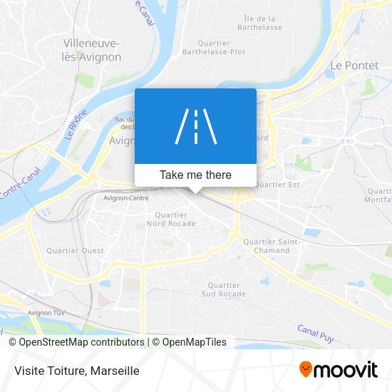 Visite Toiture map