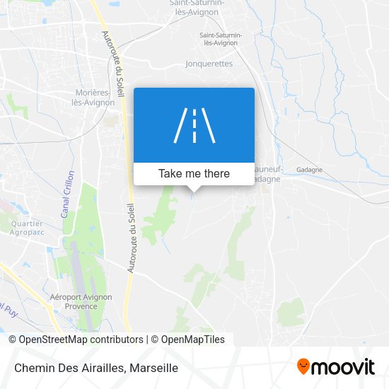 Chemin Des Airailles map