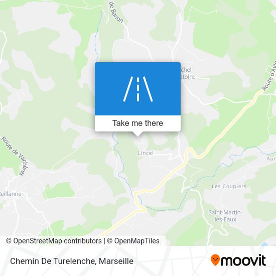 Chemin De Turelenche map