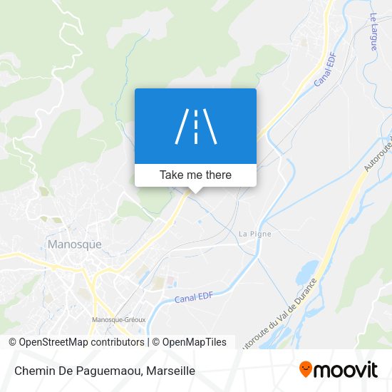 Chemin De Paguemaou map