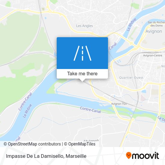 Impasse De La Damisello map