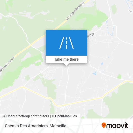 Chemin Des Amariniers map