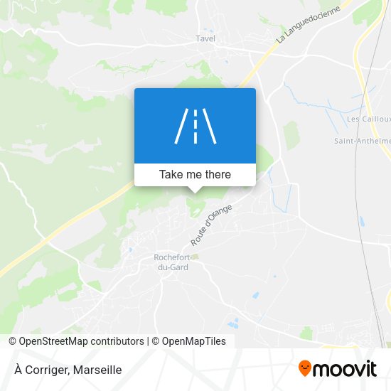 À Corriger map