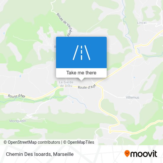 Chemin Des Isoards map