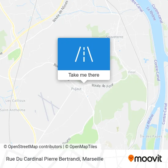 Rue Du Cardinal Pierre Bertrandi map