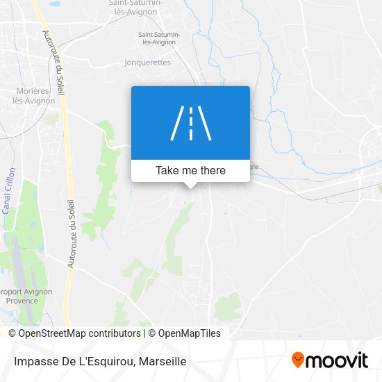 Impasse De L'Esquirou map