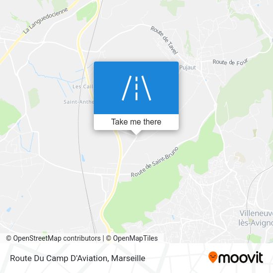 Route Du Camp D'Aviation map