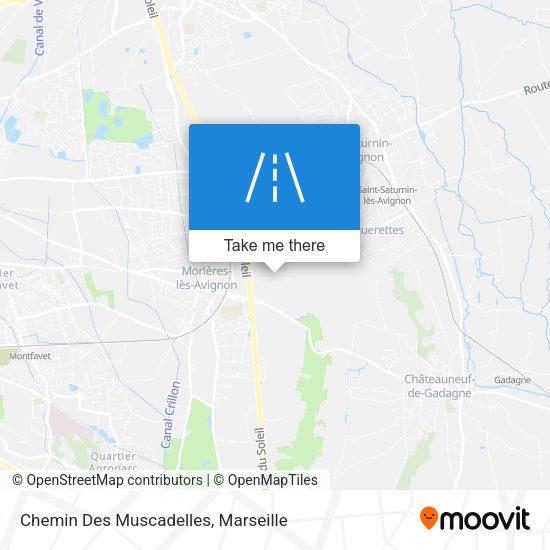 Chemin Des Muscadelles map