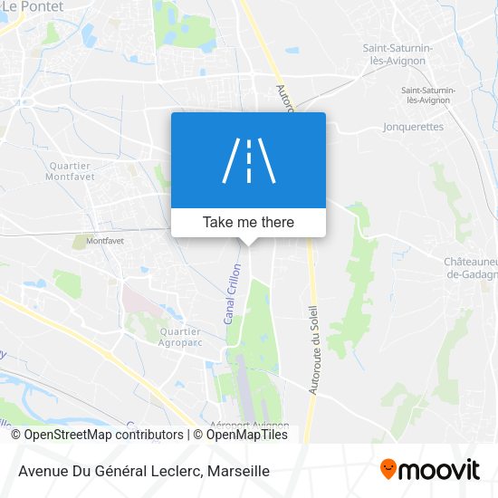 Avenue Du Général Leclerc map