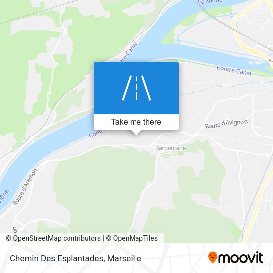 Chemin Des Esplantades map