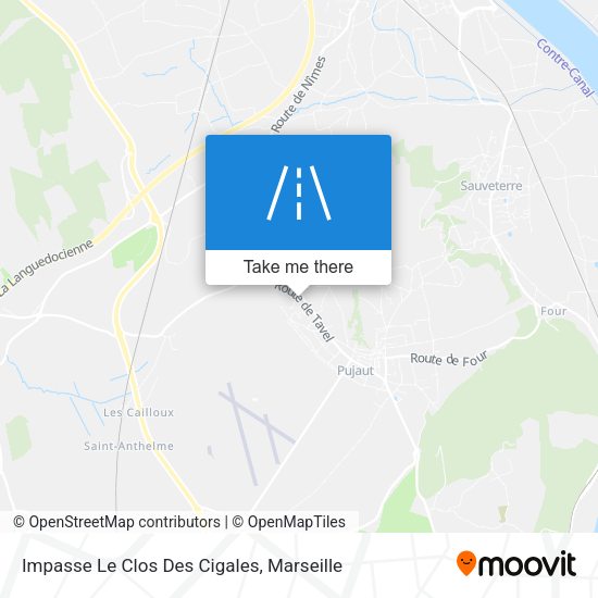 Impasse Le Clos Des Cigales map