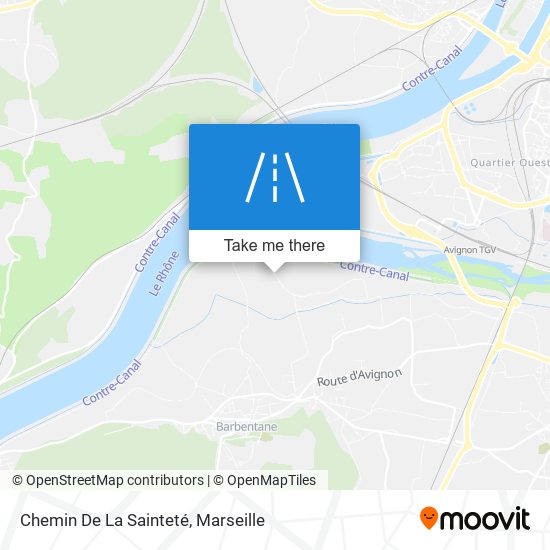 Chemin De La Sainteté map