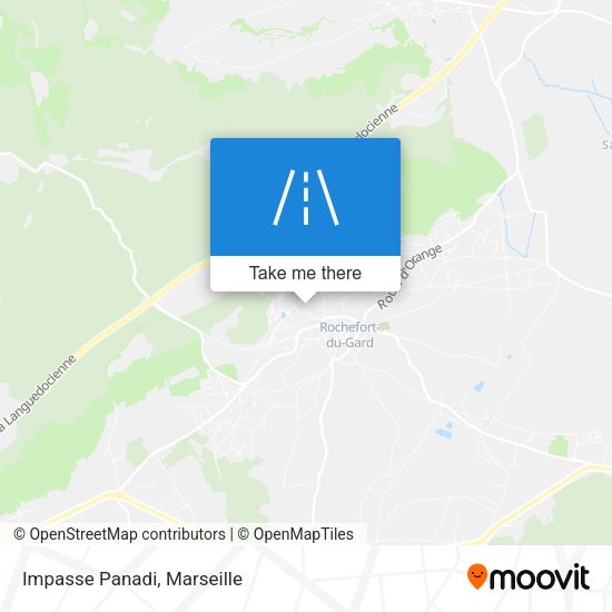 Impasse Panadi map