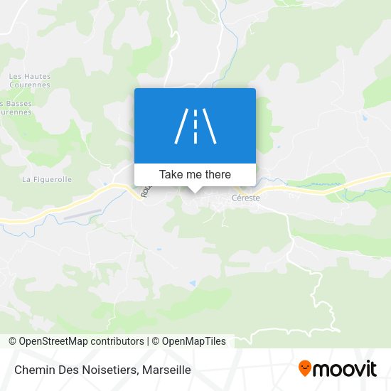 Chemin Des Noisetiers map