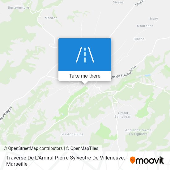 Traverse De L'Amiral Pierre Sylvestre De Villeneuve map