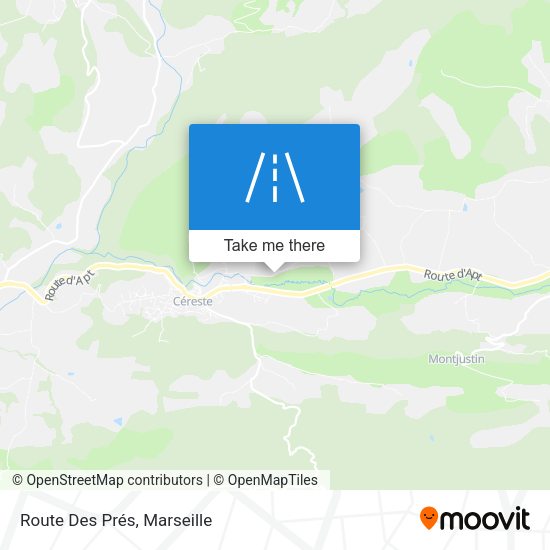 Route Des Prés map