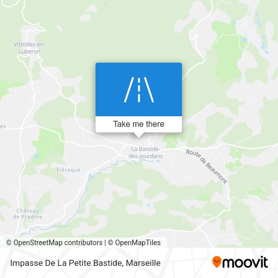 Impasse De La Petite Bastide map