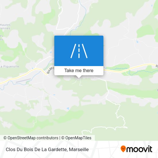Clos Du Bois De La Gardette map
