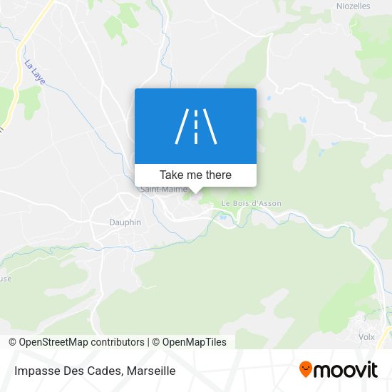 Impasse Des Cades map