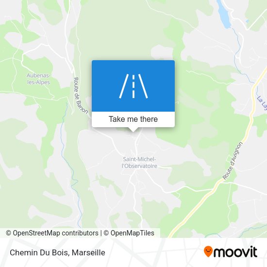 Chemin Du Bois map