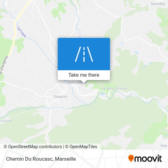 Chemin Du Roucasc map