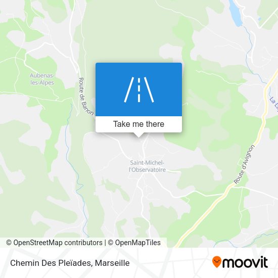 Chemin Des Pleïades map
