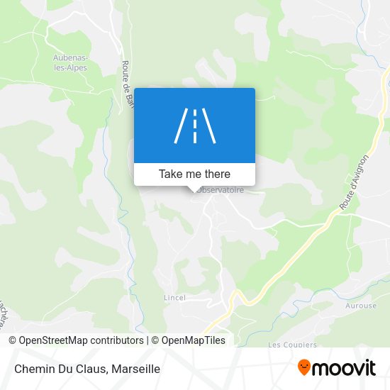 Chemin Du Claus map