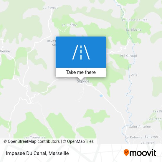 Impasse Du Canal map