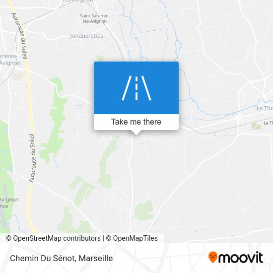 Chemin Du Sénot map