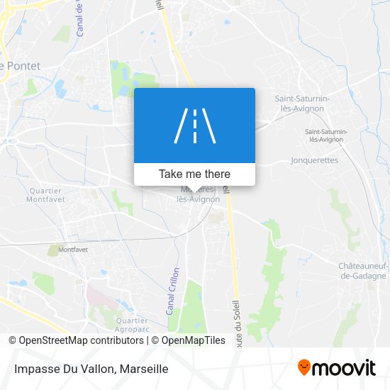 Impasse Du Vallon map