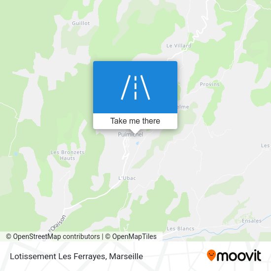 Lotissement Les Ferrayes map