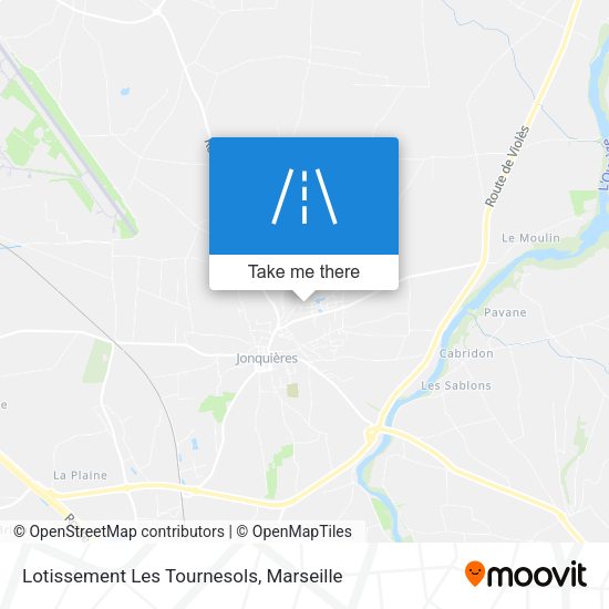 Lotissement Les Tournesols map