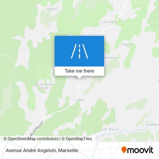 Avenue André Angelvin map