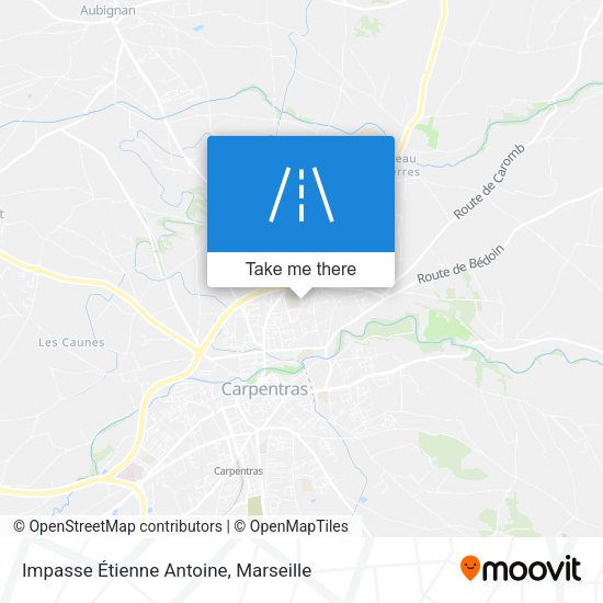 Impasse Étienne Antoine map