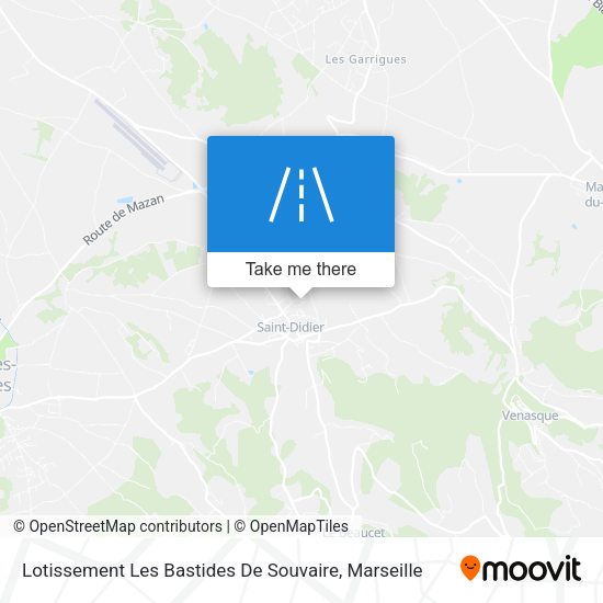 Lotissement Les Bastides De Souvaire map