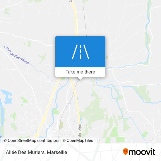 Allée Des Muriers map