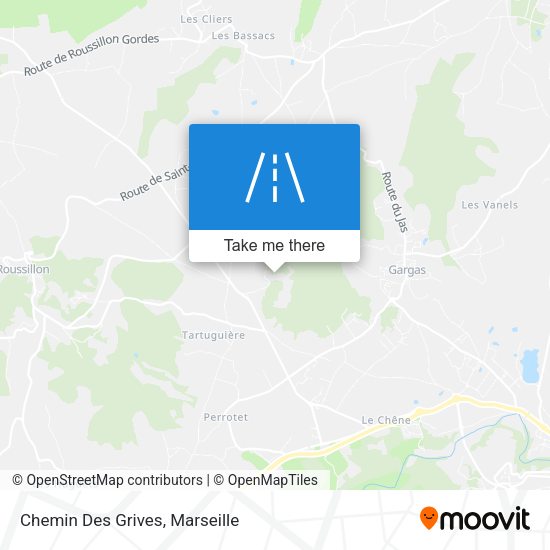 Chemin Des Grives map