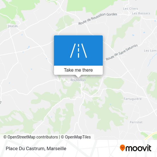 Place Du Castrum map