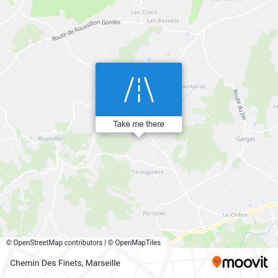 Chemin Des Finets map