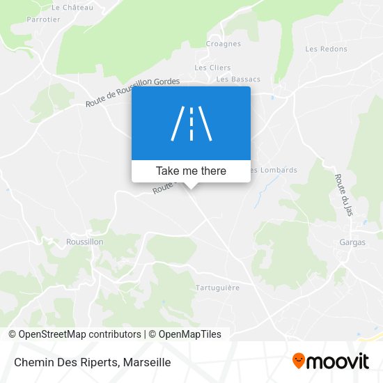 Chemin Des Riperts map
