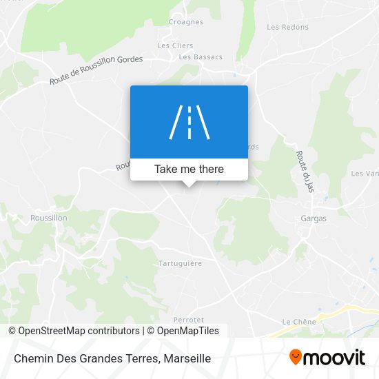 Chemin Des Grandes Terres map