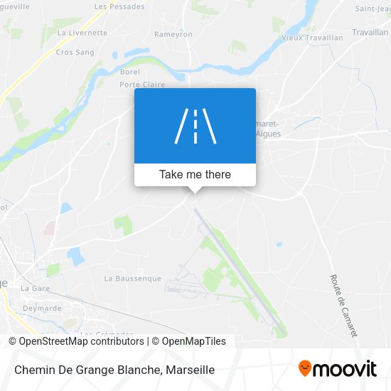 Chemin De Grange Blanche map