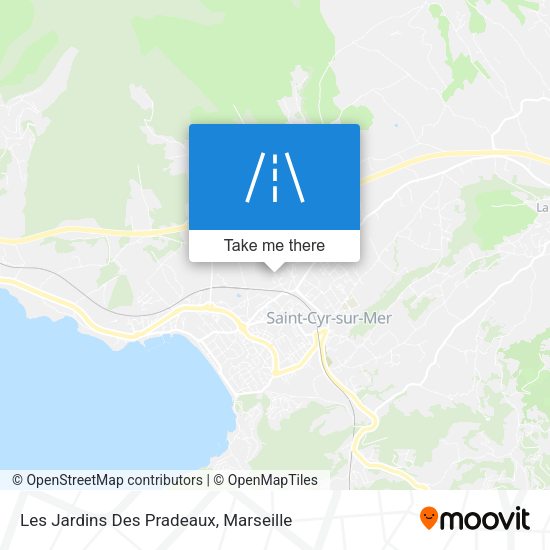 Les Jardins Des Pradeaux map